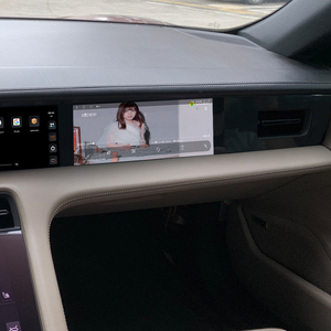 포르쉐 타이칸 2019-2025년형 차량용 조수석 스크린, 안드로이드 오토 카플레이 BT 멀티미디어 동승자 엔터테인먼트 패널 DVD 플레이어 - Product Image 1