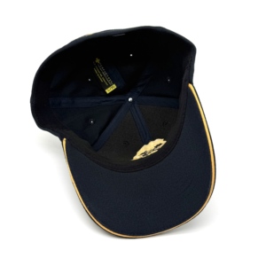 Gorra de Alta Calidad con Bordado en Relieve Azul Marino - Insignia del Personal de Seguridad Correctiva de Indiana, Gorra Ajustable de Sarga de Algodón - Product Image 5