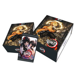Anime giapponese all'ingrosso carte da gioco ispessite <span class=keywords><strong>TR</strong></span> 3D demone <span class=keywords><strong>Slayer</strong></span> Anime collezione di carte gioco - Product Image 6