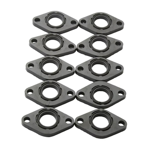Junta espaciadora del colector de admisión para motocicleta GY650, para <span class=keywords><strong>Peugeot</strong></span>, Baotian, Kymco, <span class=keywords><strong>SYM</strong></span>, piezas de motor de scooter de 50cc 4T - Product Image 1