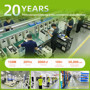 <span class=keywords><strong>Extracteur</strong></span> de fumée et de poussière laser CO2 275 m³/h avec système de filtration HEPA + charbon actif pour le traitement laser/machine CNC - Product Image 5