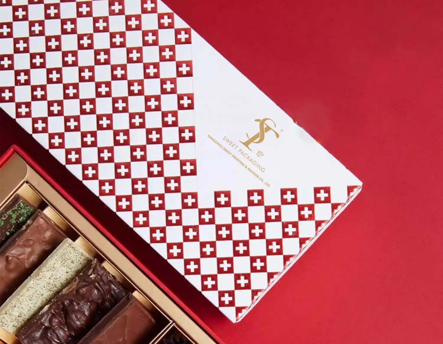 2024 klassische hochwertige Schokoladengeschenkbox einfach großzügig