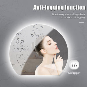 <span class=keywords><strong>Espejo</strong></span> de Pared Decorativo Semicircular, <span class=keywords><strong>Espejo</strong></span> LED Irregular, <span class=keywords><strong>Espejo</strong></span> de Baño Retroiluminado LED para Hotel, <span class=keywords><strong>Espejo</strong></span> Inteligente de Media Luna - Product Image 6