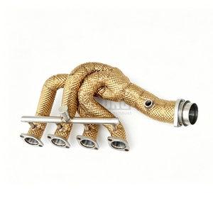 Collecteur d'échappement pour <span class=keywords><strong>Ferrari</strong></span> F360 V8 3.6L 1999-2006 Acier inoxydable haute performance - Product Image 4