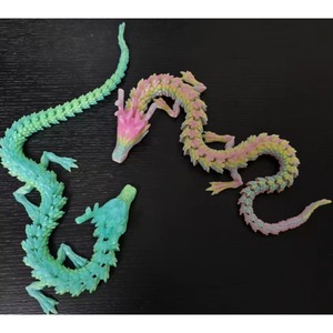 ของเล่นรูปมังกรจีนพิมพ์ 3 มิติ ของที่ระลึกขายส่ง ผลิตในจีน แบรนด์ OEM สำหรับเด็กและผู้ใหญ่ ใช้ได้ทั้งชายและหญิง - Product Image 4