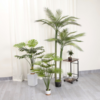 ZC Intérieur/Extérieur Réel Artificiel Banyan Chêne Arbres Ficus Arbre pour Décorations De Mariage Plante Artificielle De Haute Qualité