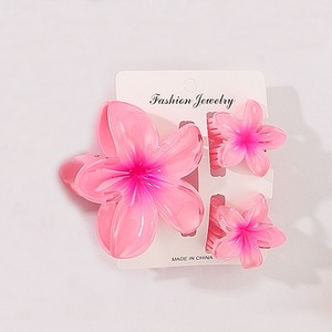 3 pccs गर्म बिक्री विंटेज बोहेमिया अंडे के फूल के बाल क्लिप सेट महिलाओं के लिए फैशन छुट्टियों के सामान के लिए सेट - Product Image 5