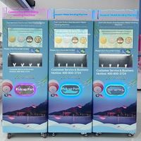 Máquina expendedora de mercancía creativa XBOXES, figuras de caja sorpresa, pantalla táctil, totalmente automática, libro conmemorativo de área escénica IP