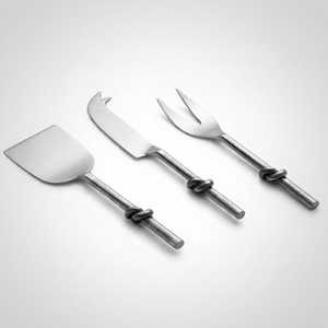 Modern Stainless Steel <b>Cheese</b> <b>Knife</b> <b>Set</b> With Spatula And Fork Durable Dishwasher Safe Metal Tools For Kitchen Use And Hotel Use - Product Image 1