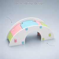 Maisonnette pour hamster en mousse PVC à assembler, pont à bascule pour petits animaux, nid, villa, chalet, jouet durable et léger pour usage intérieur, doré
