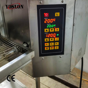 Horno de <span class=keywords><strong>Pizza</strong></span> de Túnel <span class=keywords><strong>Mini</strong></span>, Comercial, Personalizable, con Transportador de Cadena, a <span class=keywords><strong>Gas</strong></span>/Eléctrico, en Venta - Product Image 3