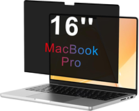 Magnetische Privacy Screen Protector voor MacBook Pro/Air 13-16 inch, 9H hardheid, PET, anti-kras, anti-blauw licht, afneembaar