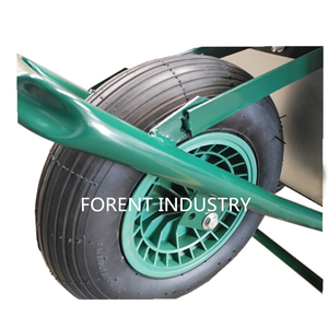 भारी शुल्क 100 लीटर पानी की क्षमता धातु व्हीलबैरो मॉडल wb6414 टी न्यूमेटिक पहियों 160 किलोग्राम भार निर्माण उद्यान का उपयोग - Product Image 6