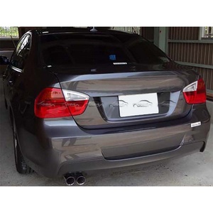 ชุดแต่งคาร์บอนแบล็คแบบ 3 มิติ รุ่นใหม่ สำหรับกันชนหลัง พร้อมครีบคาร์บอนไฟเบอร์ สปอยเลอร์ดิฟฟิวเซอร์ สำหรับ E90 M Tech - Product Image 2