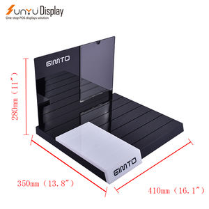 Atacado livre Design personalizado tamanho relógio Rack High-end luxo durável acrílico relógio <span class=keywords><strong>Display</strong></span> Rack - Product Image 6