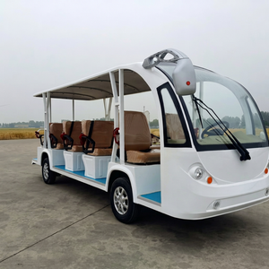 Nouveau bus électrique de tourisme à 4 roues à longue autonomie pour les excursions hors route dans les hôtels, les stations balnéaires et les parcs - Product Image 1