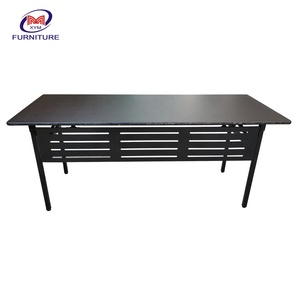 <span class=keywords><strong>Mesa</strong></span> de Banquete Rectangular Plegable de <span class=keywords><strong>Madera</strong></span> Ignífuga para Eventos - Product Image 1