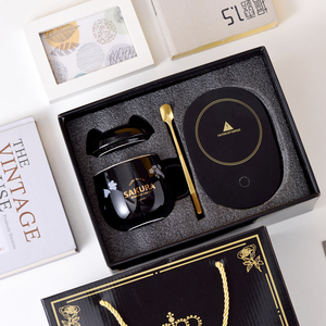 Vente en gros professionnelle, Design de fête des mères, cœur imprimé Floral, blanc vierge, cadeau personnalisé, tasses en céramique pour les meilleures mamans - Product Image 4