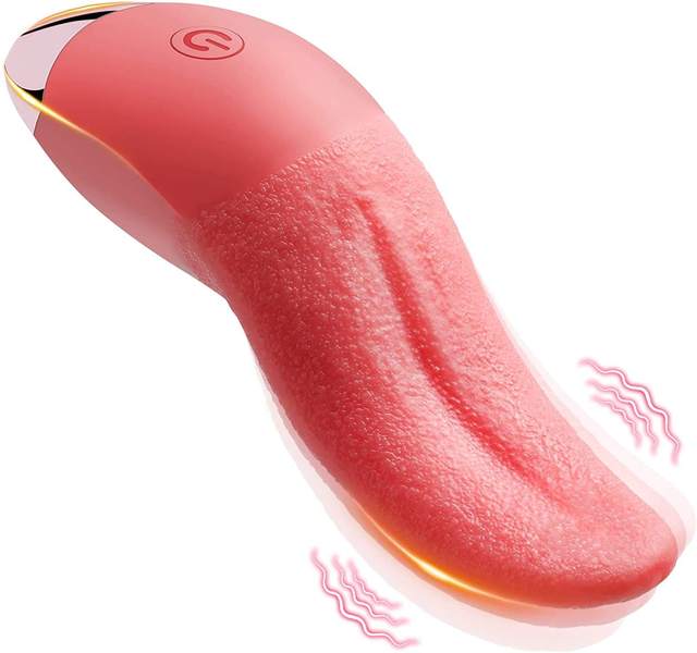 Usb Charge Heating Tongue Licking Vibrator Clitoral G Spot Orgasm Vibrator Tongue Shaped Vibrator Clits Stimulator Oral Sex Toys