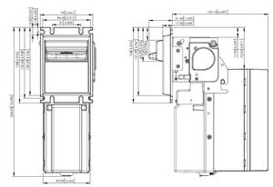 Accepteur de billets en acier résistant aux UV pour usage extérieur, distributeurs automatiques et parcs d'attractions, personnalisable 0~60 110V-240V - Product Image 4