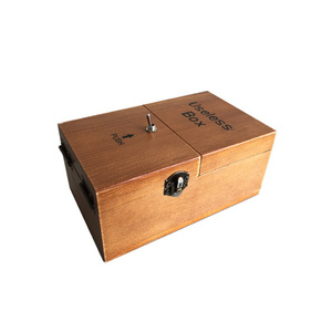 Scatola elettronica di legno inutile <span class=keywords><strong>lasciami</strong></span> in pace regalo giocattolo divertente per ragazzi e bambini giocattoli interattivi Stress-riduzione della scrivania decorazione - Product Image 3