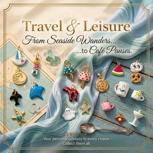 การเดินทางและการพักผ่อน |   จี้รูปอาหารเคลือบทอง 18K PVD บนสแตนเลสสตีล สำหรับเทศกาล |   กันน้ำ ป้องกันการแพ้ และไม่หมองคล้ำ - Product Image 1