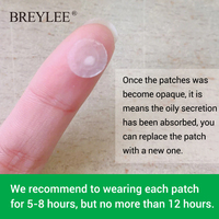 22 Patchs/Feuille BREYLEE – Patchs Invisibles Anti-Acné pour Éliminer les Boutons, Absorbent Efficacement les Sécrétions Cutanées, Guérison Rapide
