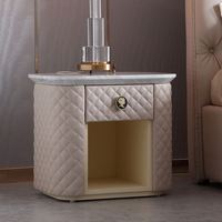 Nouvelle table de chevet pliable en métal, de luxe léger, de taille Deluxe, moderne, personnalisable, pour chambre à coucher et mobilier hospitalier