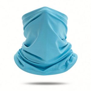 Cache-cou et écharpe de sport unisexe en soie glacée personnalisée pour l'été, protection intégrale du visage et du cou contre le soleil, idéal pour l'alpinisme - Product Image 1