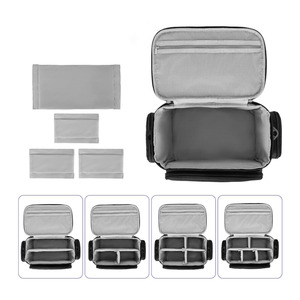 Sac médical noir avec séparateurs amovibles pour les soins <span class=keywords><strong>à</strong></span> <span class=keywords><strong>domicile</strong></span>, les voyages, les urgences, les infirmières, les étudiants, les thérapeutes - Product Image 5