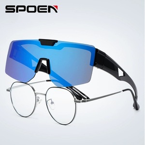 แว่นกันแดดโพลาไรซ์สำหรับเล่นกีฬา SPOEN UV400 สำหรับปั่นจักรยานแบบเต็มกรอบ แว่นตาอเนกประสงค์ - Product Image 1
