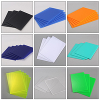 Plaques vierges en acrylique découpées au laser sur mesure A2 A3 A4 A5 – Perspex Lucite transparent ou coloré, carrées ou rectangulaires