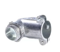 20Mm Standar Amerika Konektor Adaptor Saluran Logam Fleksibel Sendi Siku 90 Derajat