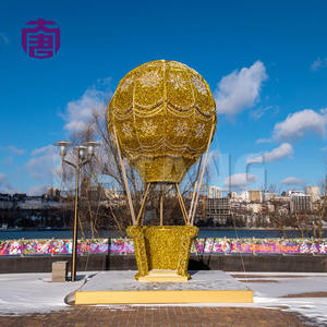 Luces Decorativas de Globo Aerostático para Exteriores, Navidad, Parques, Paisajes, Festivales, Calles, Centros Comerciales, Eventos Temáticos - Product Image 4