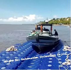 HDPE 500*400mm Marina Modular nổi <span class=keywords><strong>Dock</strong></span> nhựa phao cầu máy bay phản lực trượt tuyết nổi <span class=keywords><strong>Dock</strong></span> nền tảng - Product Image 3
