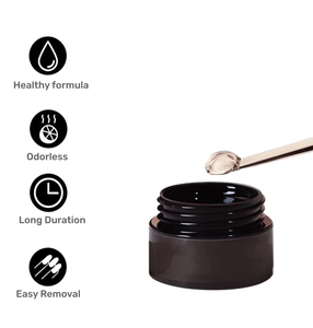 YaueautyNails oliolid Gel lulue Ed AMP 30-60S asy dhdhesive Oak FF AIL lue o Full over el AIL sobre AIL IPS el lulue - Product Image 3