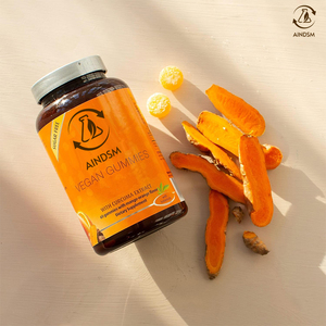 Gomitas Veganas para Adultos con Cúrcuma y Jengibre para Mejorar la Salud de las Articulaciones, Marca Individual, Extracto de Cúrcuma con Pimienta Negra, Dosis Diaria - Product Image 6