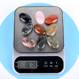 Bán Buôn Tinh Thể Tự Nhiên Chữa Bệnh Cọ Đá Thạch Anh Hồng Massage Lo Lắng Đá Cho Thiền - Product Image 5