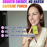 Bandelettes buccales à action rapide de haute qualité, marque privée, pour booster l'énergie et soulager la fatigue