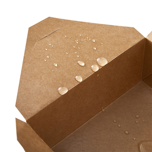 Biodegradable Food Factory Wholesale Eco Friendly Disposable Biodegradable Food Grade Kraft Paper Food Packaging Box