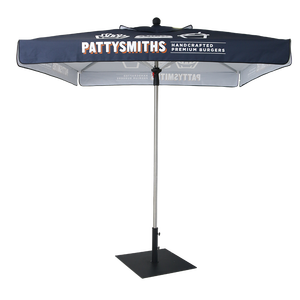 Square Portable Outdoor 4 Panels Square Aluminum Advertising Commercial Patio Umbrellas Outdoor for Garden and Event
