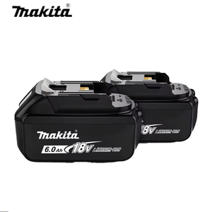 Batterie Makita 18V, originale BL1860 BL1850 BL1840 BL1830 100% compatible avec les outils électriques Makita Li-On rechargeable 18650 18V - Product Image 1