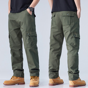 <span class=keywords><strong>Pantalon</strong></span> cargo droit multi-poches décontracté pour hommes, streetwear personnalisé, pantalons cargo oversize en coton pour la <span class=keywords><strong>randonnée</strong></span> en plein air, Offre Spéciale - Product Image 2