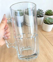Vente en gros de mugs à bière gravés au laser, personnalisés, durables, 1 litre (1000 ml), verres à boire pour bar, maison, fête