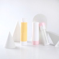 Flacon pulvérisateur sans air à pompe en plastique givré cosmétique remplaçable de 30ml 50ml 100ml