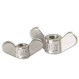 Écrou à ailettes robuste en acier inoxydable SS 304 avec poignée spéciale en forme d'aile longue M12 M14 M16 M20 - Product Image 5