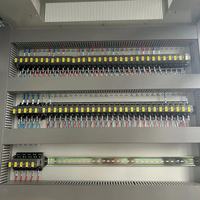 Armoire de commande PLC personnalisée OEM avec câblage complet, automatisation industrielle, contrôleur logique programmable, panneau de commande électrique