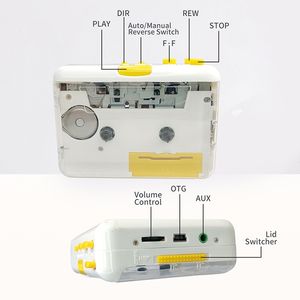 Reproductor de Cassette OTG portátil, cinta grabadora de Radio a convertidor de <span class=keywords><strong>MP3</strong></span> con Cable USB, regalos de Navidad para amigos - Product Image 2