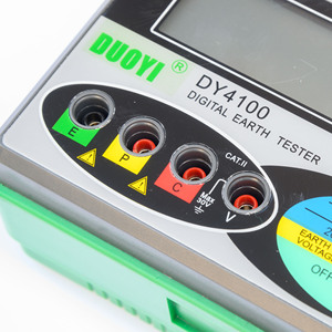 Testeur de terre numérique DUOYI DY4100, résistance au sol 0~20/200/2000 ohms - Product Image 6