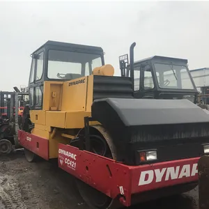 Dynapac used compactor machine second hand cc421 nice condition double drum road roller in stock